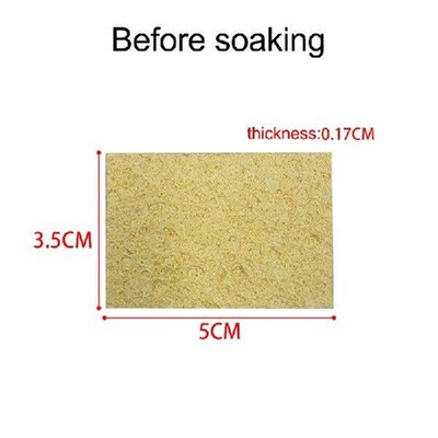 5/10Pcs Soldering Iron Cleaning Sponge For Enduring Solder