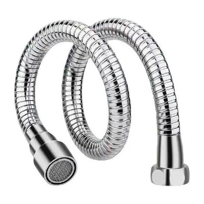 Faucet Extender Hose Stainless Steel Rotating Faucet