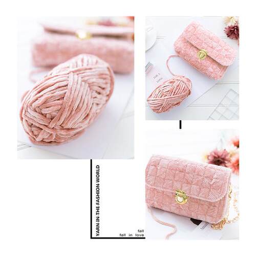100g / 80M Chenille Velvet Yarn Knitting Wool Thick Warm Cro
