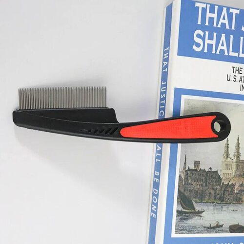 Head Lice Comb Lice Nit Removal Hair Comb Stainless Steel Fi