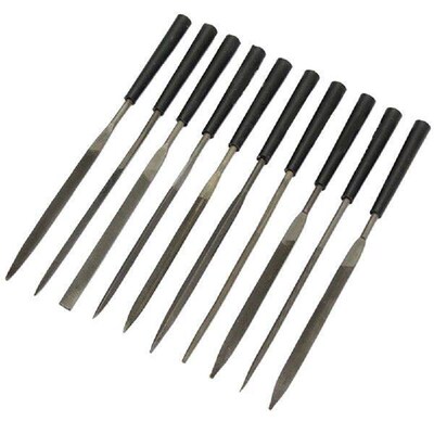 10pcs/set Metal Glass Stone Files Art Crafts Wood Carving