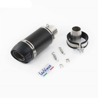 Universal 51MM Motorcycle Exhaust Muffler Pipe Escape Moto L