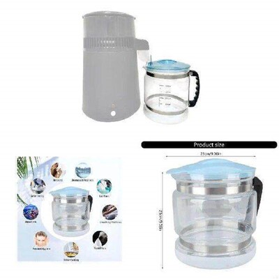 Water Glass Container 4L Capacity For Kitchen Distiller