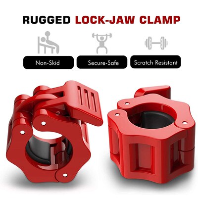 25/50mm Spinlock Collars Barbell Collar Lock Dumbell Clips B