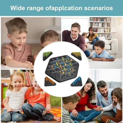 New Chain Triangle Chess Splendor Duel Board Strategy Game f