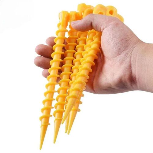 5pcs Tent Nails Outdoor Camping Trip Tent Peg Ground Nails S