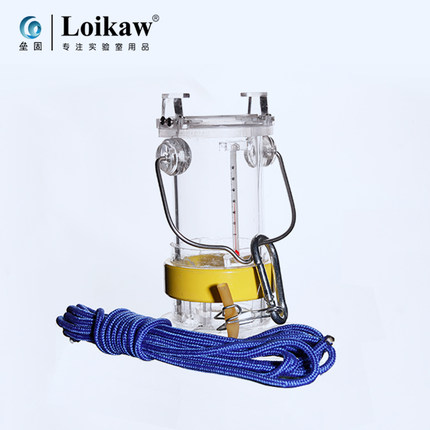 有机玻璃采水器  湖泊河流污水取样桶 水质采样器取水1L/2L/3L/5L