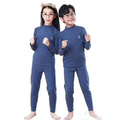 Childrens Thermal Underwear Set Autumn And Winter Thick Boy