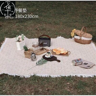 露营野餐垫ins拍照野餐布防潮加厚帐篷地垫子 Camping picnic mat