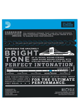 3 Packs Set DAddario EXL110 EXL115 EXL120 EXL130 XL Nic
