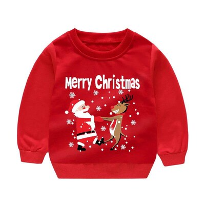 Baby Girl Winter Warm Clothes 2-6T Toddler Girl Red Christma