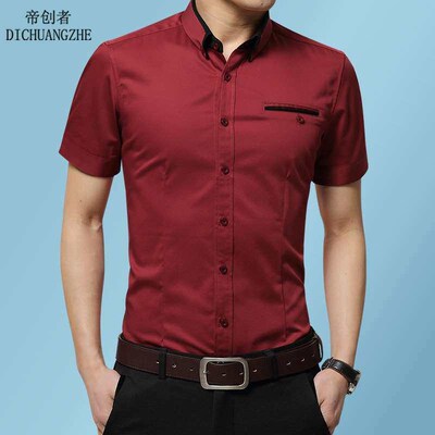 Emperor Creator Short-sleeved Shirt Mens Summer Short-sleev