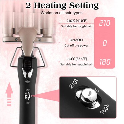 Hair Curling Iron 5 Barrel Wand electric hair curler 卷发器