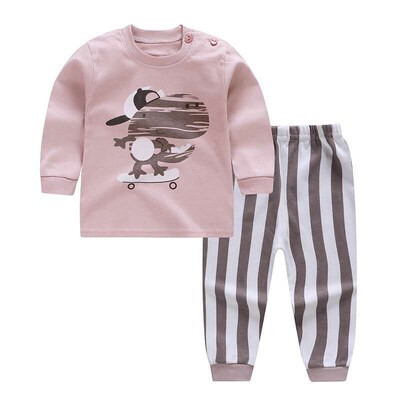 AutumnWinter Kids Innerwear Sets Infants Long Johns Cotton B