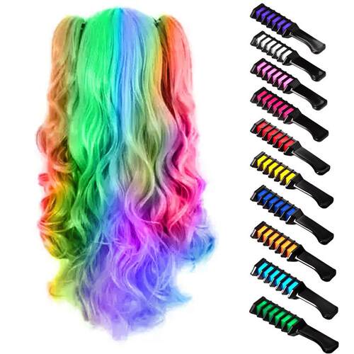1pc Hair Dye Chalk Temporary Color Wax For Hair Marker Fashi