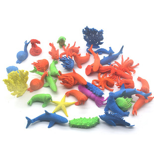 100Pcs Ocean Magic Toys Animals Growing Water 50Pcs Forest