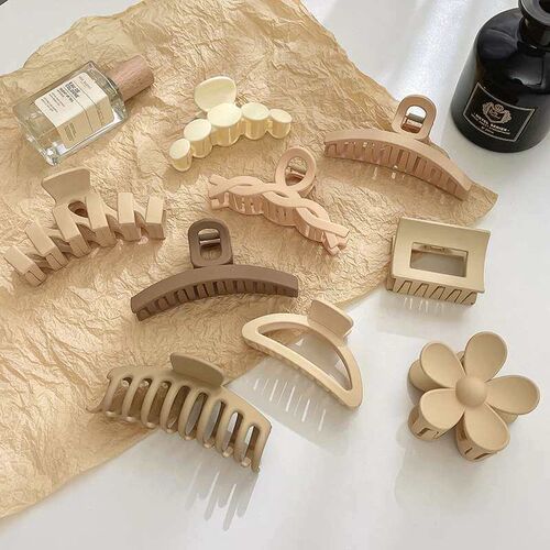 New Autumn and Winter Plush Hairpin Womens Back Head Clip S