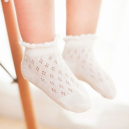5 Pairs/lot Newborn Baby Girls Boys Socks Summer Mesh Thin C