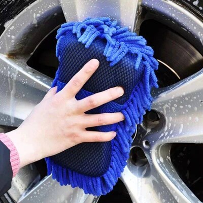 Superfiber Gloves Modeling Car Wash Sponge Clean Car Care De