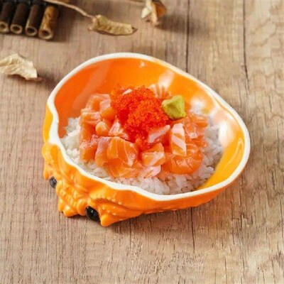 Ceramic Crab Bowl Dinner Plate - Dessert, Snack, Sashimi,
