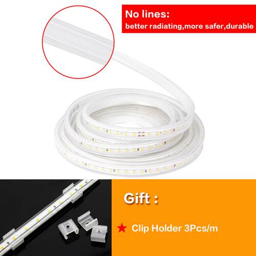 LED Strip Light 220V 2835 Waterproof led strip High Brightne