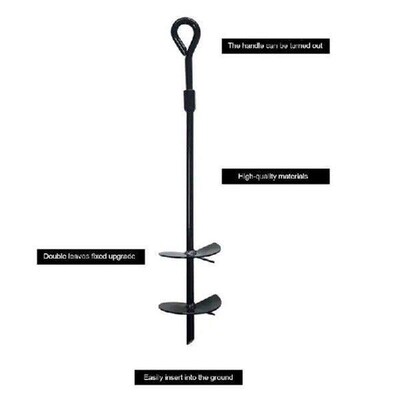 Earth Ground Anchors Metal Shed Anchors Tent Stake 40CM