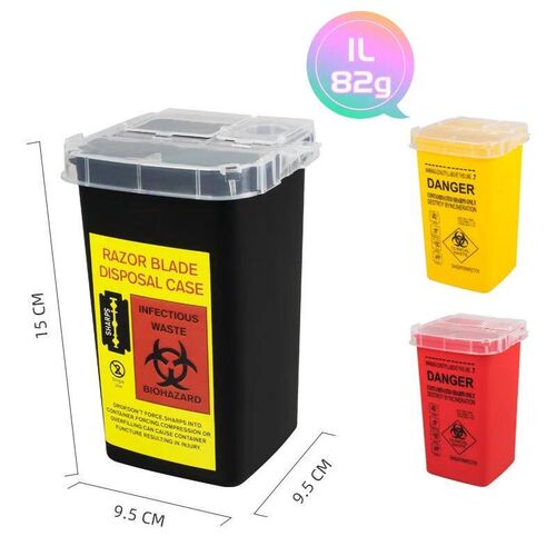 Tattoo Sharp Container Sharps Waste Bin Large Capacity Profe