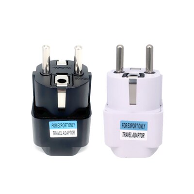 1pcs Universal EU Plug Adapter International AU  US To EU Eu