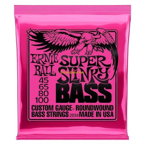 Ernie Ball Bass Strings Regular Slinky Nickel-plated Rust-pr