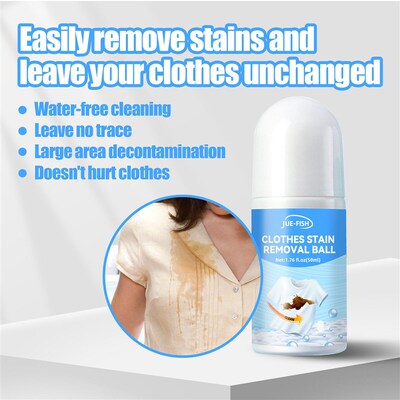 Jue-Fish Stain Remover for Clothes - Portable and Effective