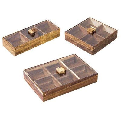 Divided Serving Tray, Nut and Candy Storage Tray, Food