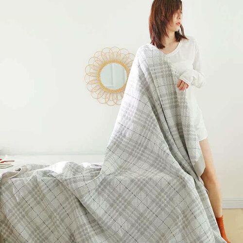Four-layer gauze blanket summer cotton towel quilt double su