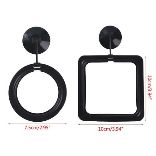 Aquarium Fish Feeding Ring Fish Tank Heart Floating Station