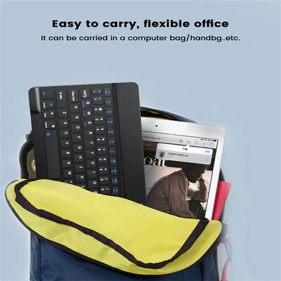 Bluetooth-compatible Wireless Keyboard and Mouse Rechargeabl