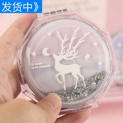 carry a mirror flip portable small mirror with small