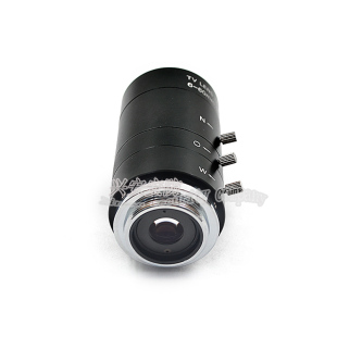 3寸CS接口光圈可调高清监控器材配件三可变 0mm手动变焦镜头