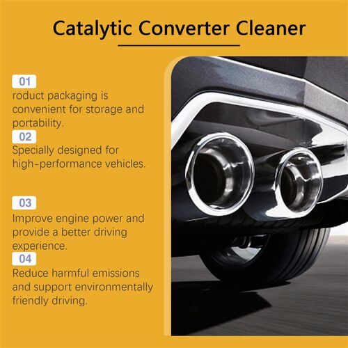 Homonth Car Catalyst Cleaner - Engine Internal Cleaning Agen