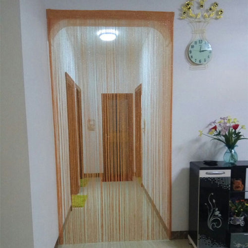 200x100 cm  Crystal Curtain Flash Line Shiny Tassel String D