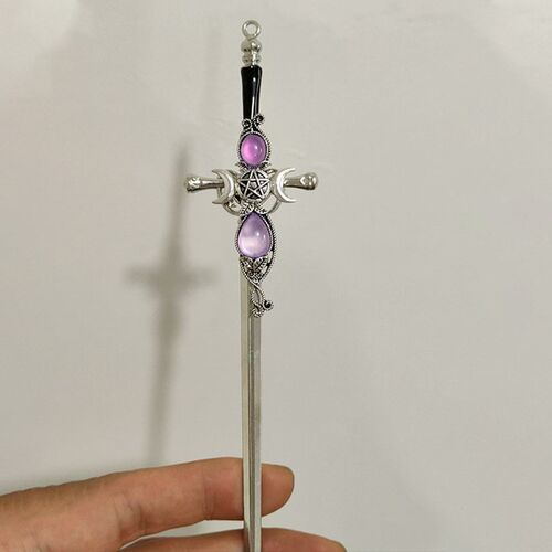 Witch 20cm DIY Charm Hairpin Sword Dagger Hair s Luxury Meta