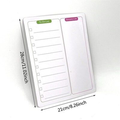 Erasable Remind Daily Schedule Memo Soft Magnetic F