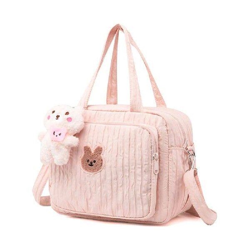 Baby Diaper Bags with Pendant Mommy Stroller Nappy Bag - 实物图