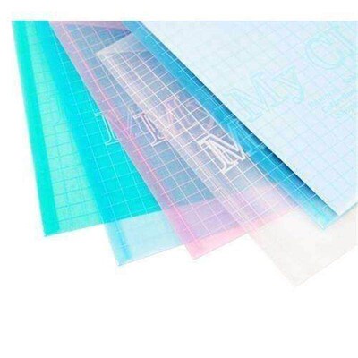5 in 1 A4 Stud Plastic Popper Files Folders Document Wallet