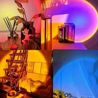 1PC Sunset Lamp - Creating a Warm, Inviting Sunset Atmospher