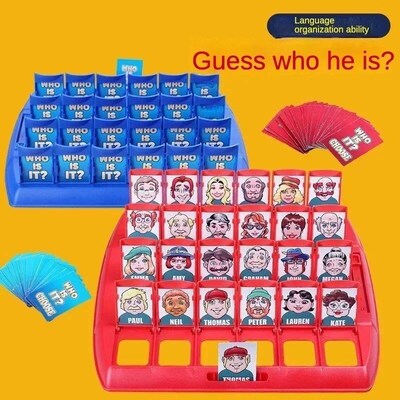 Who Is It Classic Board Games Interactive Party Game Family