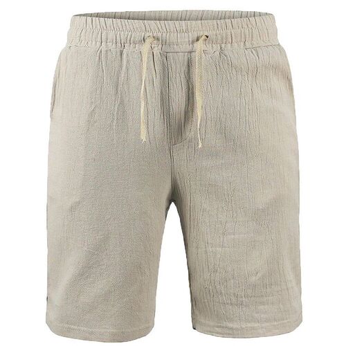 New Mens Cotton Linen Shorts Pants Male Summer Breathable S