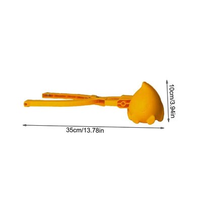 Snow Ball Maker Cartoon Fireman Shape Snow Ball Maker Clip S