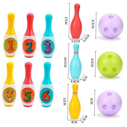 2024 Bowling Set Education Toys For Kids Toddlers Animal Num