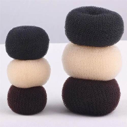3Colors Fashion Elegant Hair Bun Donut Foam Sponge Easy Big
