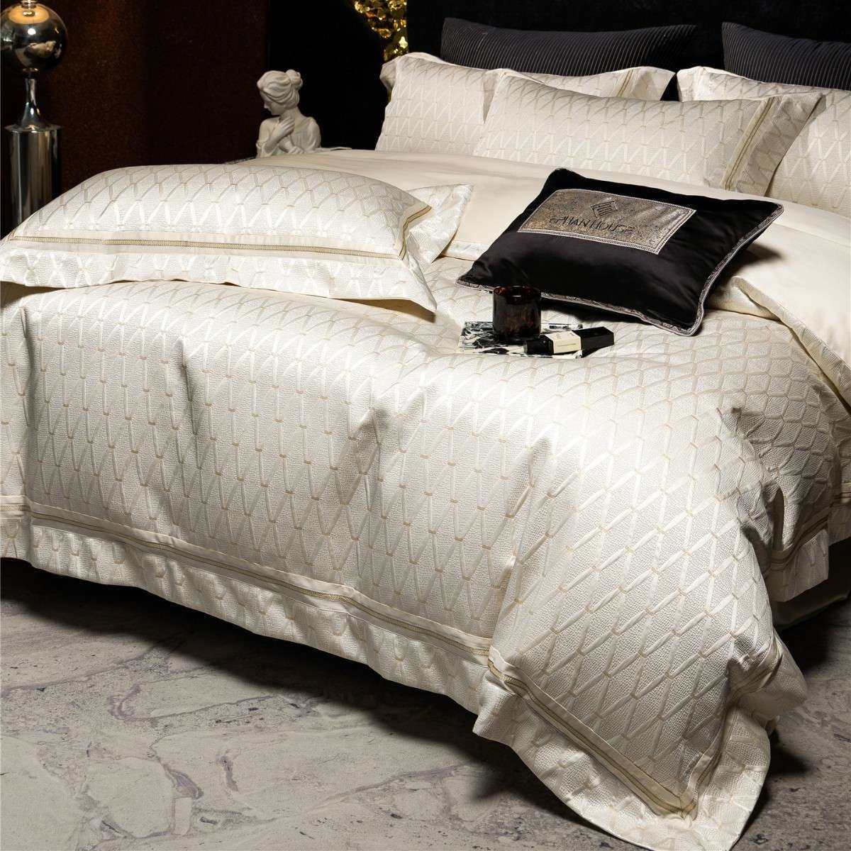 100澳棉轻奢立体鎏金厚织床单床盖款床品纯棉长绒棉四件套维纳斯,3C数码配件,其它配件,淘宝优惠券,粉丝福利购,淘宝优惠卷