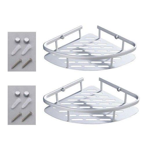 Corner Shelf Bathroom Tray Shelves Wall Mounted Space